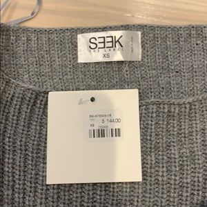 Sweaters - Seek the label - grey knit sweater Sweaters - Seek the label - grey knit sweater